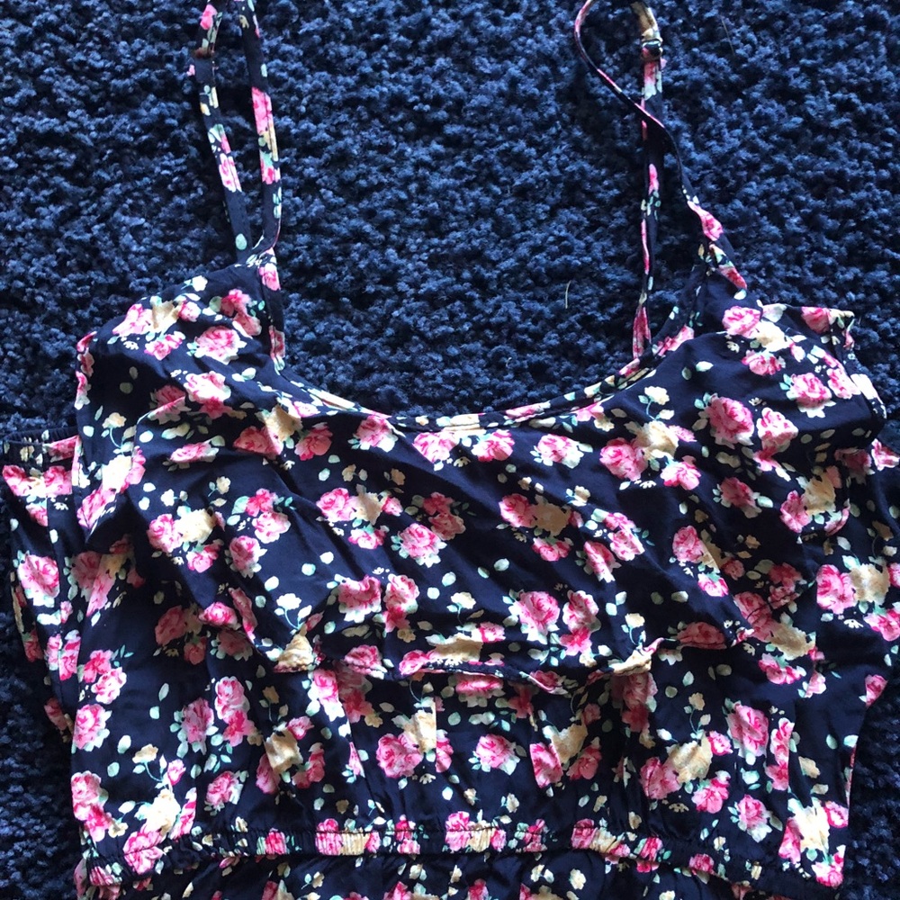 Blue Floral Dress